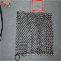 1.2mm stainless steel chainmail scrubber/stainless steel scourer/metal chainmail mesh